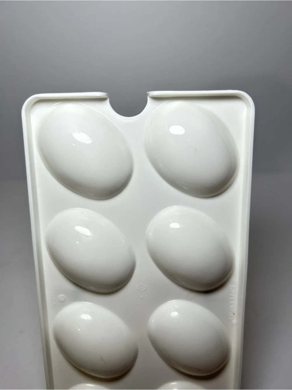Tupperware 665-5 Deviled Egg Tray Keeper Inserts Holds 8 Eggs Replacement White